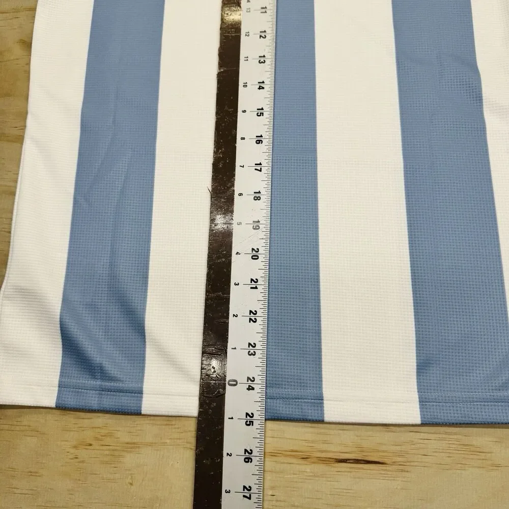 NEW YOUTH Argentina Adidas 50th Anniversary Aeroready Soccer Jersey LG